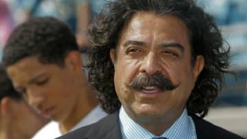 Oct 20, 2013; Jacksonville, FL, USA; Jacksonville Jaguars owner Shad Khan before the start of their game against the San Diego Chargers at EverBank Field. Mandatory Credit: Phil Sears-USA TODAY Sports