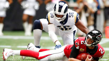 Matt Ryan, Atlanta Falcons. Dante Fowler, Los Angeles Rams. (Photo by Todd Kirkland/Getty Images)