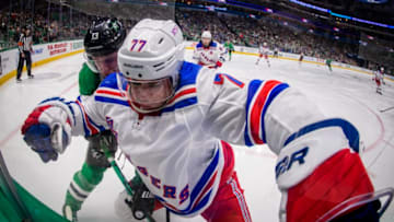 New York Rangers defenseman Tony DeAngelo (77) Mandatory Credit: Jerome Miron-USA TODAY Sports