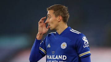 Timothy Castagne of Leicester City (Photo by James Williamson - AMA/Getty Images)