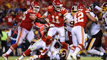 KANSAS CITY, MO - OCTOBER 2: Quarterback Alex Smith