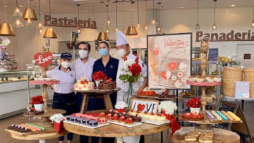 San Martin's Bakery and Restaurant Valentine's Day dessert menu. Image by Sandy Casanova