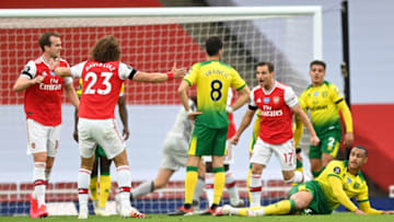 Arsenal, Cedric Soares (Photo by SHAUN BOTTERILL/POOL/AFP via Getty Images)
