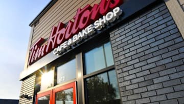 The former Tim Hortons location is pictured Thursday, Oct. 8, 2020, in St. Cloud.Tim Hortons 2