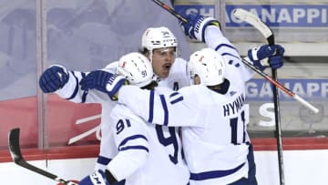 Toronto Maple Leafs forward Auston Matthews (34). Mandatory Credit: Candice Ward-USA TODAY Sports