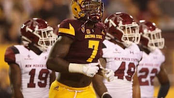 TEMPE, AZ - AUGUST 31: Running back Kalen Ballage