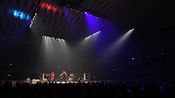 OSAKA, JAPAN - NOVEMBER 03: General view during the Power Struggle - Super Jr. Tag League 2018 at Edion Arena Osaka on November 03, 2018 in Osaka, Japan. (Photo by Etsuo Hara/Getty Images)