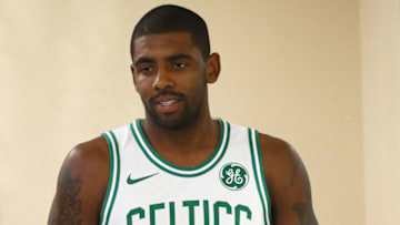 CANTON, MA - SEPTEMBER 25: Kyrie Irving