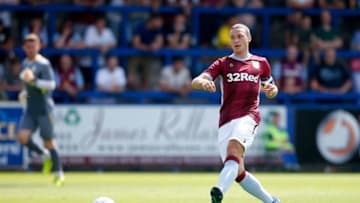 TELFORD, ENGLAND - JULY 14: James Chester of Aston Villa during the Pre-season friendly between AFC Telford United and Aston Villa at New Bucks Head Stadium on July 14, 2018 in Telford, England. (Photo by Malcolm Couzens/Getty Images)
