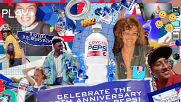 Crystal Pepsi returns, photo provided by Pepsi