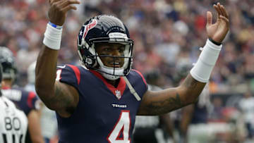 HOUSTON, TX - OCTOBER 01: Deshaun Watson