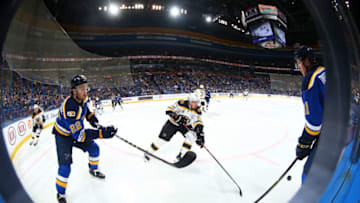 ST. LOUIS, MO - JANUARY 10: Brad Marchand
