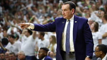 Duke basketball head coach Mike Krzyzewski (Photo by Gregory Shamus/Getty Images)