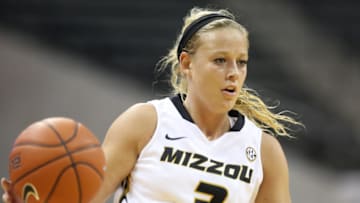 The Missouri women's basketball team competes against SEMO on Wednesday, Dec. 2, 2015, at Mizzou Arena in Columbia, Missouri.