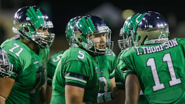 Senior UNT QB Alec Morris will start the final game of his collegiate career Tuesday in the Heart of Dallas Bowl. Mandatory Credit: Sean Pokorny-USA TODAY Sports