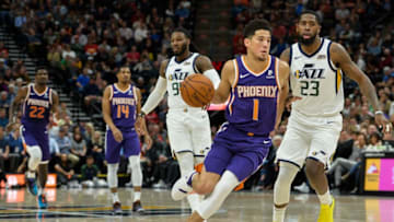 Phoenix Suns Devin Booker (Photo by Alex Goodlett/Getty Images)