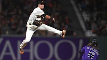 SAN FRANCISCO, CA - SEPTEMBER 19: Joe Panik