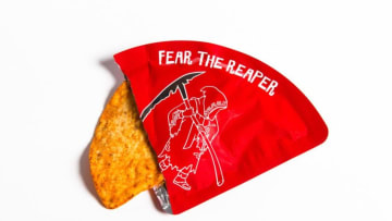 The Paqui Carolina Reaper Madness chip, considered the hottest chip in the world. Photo courtesy of Olson Engage.