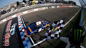 WATKINS GLEN, NY - AUGUST 05: Chase Elliott, NASCAR Cup Series driver of the #9 Hendrick Motorsports SunEnergy1 Chevrolet (Photo by Jeff Zelevansky/Getty Images)