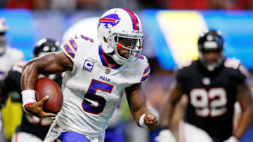 ATLANTA, GA - OCTOBER 01: Tyrod Taylor