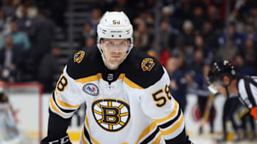 Boston Bruins, Urho Vaakanainen #58 (Photo by Bruce Bennett/Getty Images)