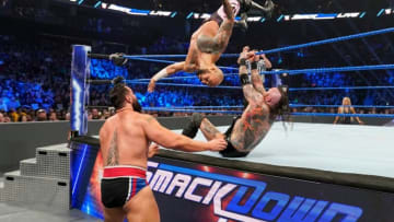 Aleister Black & Ricochet vs. Shinsuke Nakamura & Rusev: © 2019 WWE. All rights reserved
