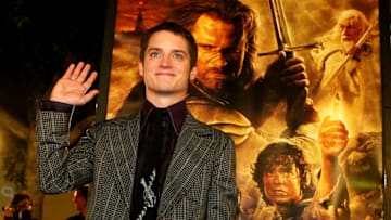 LOS ANGELES - DECEMBER 3: Actor Elijah Wood arrives at the premiere of "The Lord of the Rings: The Return of the King" held on December 3, 2003 at the Village Theater, in Los Angeles, California. (Photo by Kevin Winter/Getty Images)