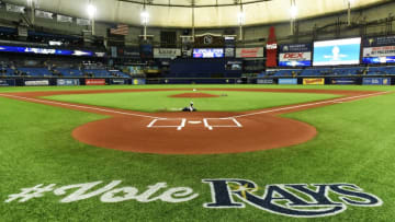 ST. PETERSBURG, FLORIDA - JUNE 02: A general view of Tropicana Field before a baseball game between the Tampa Bay Rays and the Minnesota Twins on June 02, 2019 in St. Petersburg, Florida. (Photo by Julio Aguilar/Getty Images)