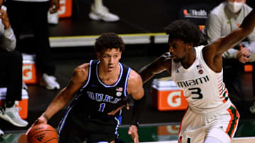 Duke basketball forward Jalen Johnson (Photo by Mark Brown/Getty Images)