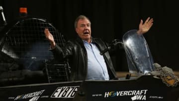 PERTH, AUSTRALIA - JULY 19: Jeremy Clarkson during Clarkson, Hammond and May Live! at Perth Arena on July 19, 2015 in Perth, Australia. (Photo by Matt Jelonek/Getty Images)