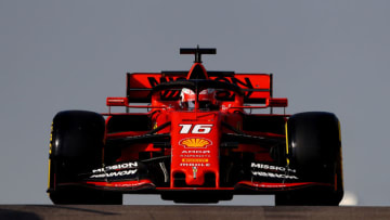 ABU DHABI, UNITED ARAB EMIRATES - DECEMBER 04: Charles Leclerc of Monaco driving the (16) Scuderia Ferrari SF90 during day two of F1 End of Season Testing in Abu Dhabi at Yas Marina Circuit on December 04, 2019 in Abu Dhabi, United Arab Emirates. (Photo by Francois Nel/Getty Images)