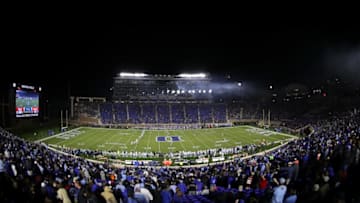 DURHAM, NC - NOVEMBER 10: A general view of the North Carolina Tar Heels versus Duke Blue Devils during their game at Wallace Wade Stadium on November 10, 2016 in Durham, North Carolina. (Photo by Streeter Lecka/Getty Images)