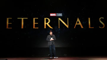 ANAHEIM, CALIFORNIA - AUGUST 24: President of Marvel Studios Kevin Feige took part today in the Walt Disney Studios presentation at Disney’s D23 EXPO 2019 in Anaheim, Calif. (Photo by Jesse Grant/Getty Images for Disney)