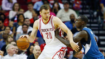 HOUSTON, TX - MARCH 18: Donatas Motiejunas