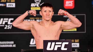 Zhalgas Zhumagulov (Photo by Jeff Bottari/Zuffa LLC)