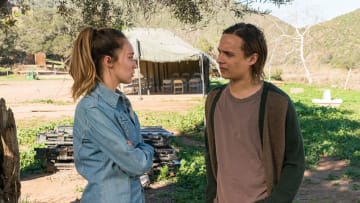 Alicia Clark (Alycia Debnam-Carey) and Nick Clark (Frank Dillane) in Episode 3Photo by Michael Desmond/AMC Fear The Walking Dead