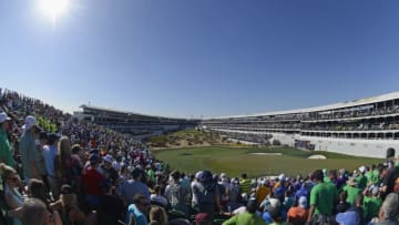 SCOTTSDALE, AZ - FEBRUARY 03: General view of the gallery on the 16th hole during the third round of the Waste Management Phoenix Open at TPC Scottsdale on February 3, 2018 in Scottsdale, Arizona. (Photo by Robert Laberge/Getty Images)