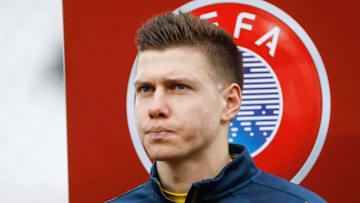 BELGRADE, SERBIA - NOVEMBER 17: Mykola Matviyenko of Ukraine looks on prior to the UEFA Euro 2020 Qualifier between Serbia and Ukraine on November 17, 2019 in Belgrade, Serbia. (Photo by Srdjan Stevanovic/Getty Images)