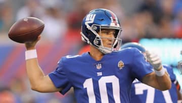 New York Giants. Eli Manning (Photo by Elsa/Getty Images)