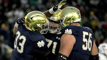 SOUTH BEND, IN - OCTOBER 28: Quenton Nelson (Photo by Dylan Buell/Getty Images)
