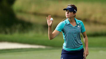 Women's British Open. Paula Creamer. (Photo by Stacy Revere/Getty Images)