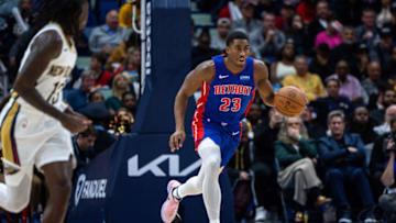 Detroit Pistons guard Jaden Ivey (23) Credit: Stephen Lew-USA TODAY Sports