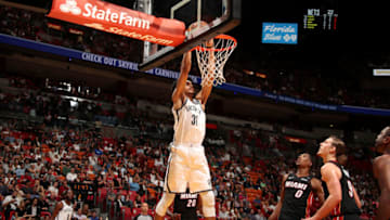 Brooklyn Nets Jarrett Allen. Mandatory Copyright Notice: Copyright 2018 NBAE (Photo by Issac Baldizon/NBAE via Getty Images)
