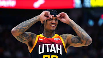 Utah Jazz guard Jordan Clarkson (Ron Chenoy-USA TODAY Sports)
