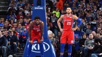 Joel Embiid, Ben Simmons | Philadelphia 76ers (Photo by Jesse D. Garrabrant/NBAE via Getty Images)