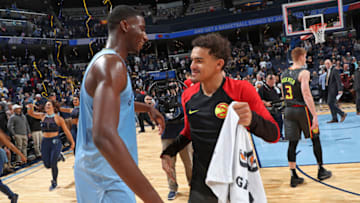Trae Young #11 of the Atlanta Hawks (Photo by Joe Murphy/NBAE via Getty Images)