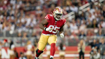 San Francisco 49ers defensive end Kentavius Street (95) Mandatory Credit: Kyle Terada-USA TODAY Sports