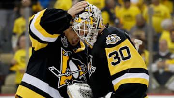 PITTSBURGH, PA - MAY 31: Goaltender Marc-Andre Fleury