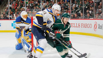 ST. PAUL, MN - APRIL 12: Zach Parise