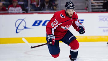 WASHINGTON, DC - NOVEMBER 02: Nathan Walker. (Photo by Patrick McDermott/NHLI via Getty Images)